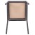 Flash Furniture FD-LUX-SIL-DKGY-GG Hercules Square Back Dark Gray Fabric Stacking Banquet Chair - Silvervein Frame addl-11