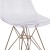 Flash Furniture FH-130-CPC1-GG Elon Series Ghost Chair with Gold Metal Base addl-10