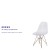 Flash Furniture FH-130-CPC1-GG Elon Series Ghost Chair with Gold Metal Base addl-3