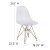 Flash Furniture FH-130-CPC1-GG Elon Series Ghost Chair with Gold Metal Base addl-5