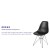 Flash Furniture FH-130-CPP1-BK-GG Elon Series Black Plastic Chair with Chrome Base addl-3