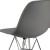 Flash Furniture FH-130-CPP1-GY-GG Elon Series Moss Gray Plastic Chair with Chrome Base addl-10
