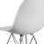 Flash Furniture FH-130-CPP1-WH-GG Elon Series White Plastic Chair with Chrome Base addl-10