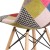 Flash Furniture FH-130-DCV1-D-GG Elon Series Patchwork Fabric Chair with Wooden Legs addl-8