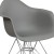 Flash Furniture FH-132-CPP1-GY-GG Alonza Series Moss Gray Plastic Chair with Chrome Base addl-6