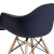Flash Furniture FH-132-DPP-NY-GG Alonza Series Navy Plastic Chair with Wooden Legs addl-10