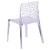 Flash Furniture FH-161-APC-GG Vision Series Transparent Stacking Side Chair addl-2