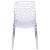 Flash Furniture FH-161-APC-GG Vision Series Transparent Stacking Side Chair addl-4