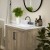 Flash Furniture FS-VEGA30-BR-GG 30" Carrara Marble Bathroom Vanity with Sink, Storage Cabinet with Open Shelf, Brown/White addl-6