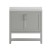 Flash Furniture FS-VEGA36-GY-GG 36" Bathroom Vanity with Sink Combo, Storage Cabinet and Open Shelf, Carrara Marble Finish Countertop, Gray/White addl-10