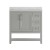 Flash Furniture FS-VEGA36-KD-GY-GG 36" Bathroom Vanity with Sink Combo, Storage Cabinet, Open Shelf and 3 Drawers, Carrara Marble Finish Countertop, Gray/White addl-10