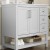 Flash Furniture FS-VEGA36-KD-WH-GG 36" Bathroom Vanity with Sink Combo, Storage Cabinet, Open Shelf and 3 Drawers, Carrara Marble Finish Countertop, White/White addl-5