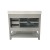 Flash Furniture FS-VEGA42-GY-GG 42" Carrara Marble Bathroom Vanity with Sink, Cabinet with Soft Close Doors, Open Shelf, Drawers, Gray/White addl-7