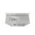 Flash Furniture FS-VEGA42-WH-GG 42" Carrara Marble Bathroom Vanity with Sink, Cabinet with Soft Close Doors, Open Shelf, Drawers, White/White addl-11