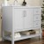 Flash Furniture FS-VEGA42-WH-GG 42" Bathroom Vanity with Sink Combo, Storage Cabinet with Soft Close Doors, Open Shelf and 3 Drawers, Carrara Marble Finish Countertop, White/White addl-5