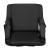 Flash Furniture FV-FA090-BK-GG Malta Black Portable Lightweight Reclining Stadium Chair with Armrests, Padded Back & Seat  addl-11