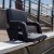 Flash Furniture FV-FA090-BK-GG Malta Black Portable Lightweight Reclining Stadium Chair with Armrests, Padded Back & Seat  addl-1