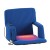 Flash Furniture FV-FA090H-BL-GG Blue Portable Heated Reclining Stadium Chair with Armrests, Padded Back & Heated Seat  addl-15