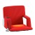 Flash Furniture FV-FA090H-RD-GG Red Portable Heated Reclining Stadium Chair with Armrests, Padded Back & Heated Seat  addl-15