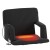 Flash Furniture FV-FA090LH-BK-GG Extra Wide Black Portable Heated Reclining Stadium Chair with Armrests, Padded Back & Heated Seat addl-15