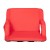 Flash Furniture FV-FA090L-RD-GG Extra Wide Red Lightweight Reclining Stadium Chair with Armrests, Padded Back & Seat  addl-11