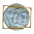 Flash Furniture FV-FMC-025-DTAQ-SGD-GG 38" Oversize Portable Faux Fur Folding Saucer Moon Chair, Dusty Aqua Faux Fur/Soft Gold Frame addl-8