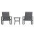 Flash Furniture FV-FSC-2315-BLK-GG 3 Piece Outdoor Rocking Chair and Glass Top Table Bistro Set, Black/Black addl-11