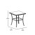 Flash Furniture FV-FSC-2315-BLK-GG 3 Piece Outdoor Rocking Chair and Glass Top Table Bistro Set, Black/Black addl-5