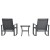 Flash Furniture FV-FSC-2315-BLK-GG 3 Piece Outdoor Rocking Chair and Glass Top Table Bistro Set, Black/Black addl-8