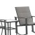 Flash Furniture FV-FSC-2315-GRY-GG3 Piece Outdoor Rocking Chair and Glass Top Table Bistro Set, Gray/Black addl-9