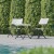 Flash Furniture FV-FWA085-BLK-WHT-GG 3 Piece Indoor/Outdoor Foldable French Bistro Set, PE Rattan Back, Seat and Table Top, Black/White addl-1