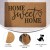 Flash Furniture FW-FWGEN420-NATBK-GG 18" x 30" Indoor/Outdoor Natural Coir Doormat with Black Home Sweet Home Message addl-3