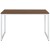Flash Furniture GC-GF156-12-WAL-WH-GG Industrial Modern Office Home Office Desk, 47" Long, Walnut/White  addl-6