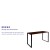 Flash Furniture GC-GF156-14-MHG-GG Modern Industrial Style Home Office Desk, 55" Long, Mahogany addl-3