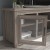 Flash Furniture GC-MBLK65-GY-GG 65" Gray Wash Oak TV Stand with Full Glass Doors up to 80" TVs addl-6