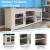 Flash Furniture GC-MBLK65-WH-GG 65" White Wash TV Stand with Full Glass Doors up to 80" TVs addl-3