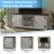 Flash Furniture GC-MBLK67-WH-GGG 59" Modern Farmhouse Barn Door White TV Stand with Storage addl-3