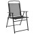 Flash Furniture GM-202012-BK-GG 6 Piece Black Patio Garden Set with Umbrella, Table and 4 Folding Chairs addl-10