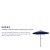 Flash Furniture GM-402003-UB19B-NVY-GG Sunny Navy 9 Ft. Round Umbrella - Crank and Tilt Function. Standing Umbrella Base addl-3
