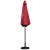 Flash Furniture GM-402003-UB19B-RED-GG Red 9 Ft. Round Umbrella - Crank and Tilt Function. Standing Umbrella Base addl-7