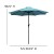 Flash Furniture GM-402003-UB19B-TL-GG Sunny Teal 9 Ft. Round Umbrella - Crank and Tilt Function. Standing Umbrella Base addl-5