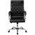 Flash Furniture GO-1297H-HIGH-BK-GG High Back Designer Quilted Black LeatherSoft Executive Swivel Office Chair, Chrome Base and Arms addl-6