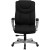 Flash Furniture GO-1534-BK-FAB-GG Big & Tall 400 lb. Black Fabric Executive Ergonomic Office Chair with Adjustable Arms addl-10