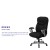 Flash Furniture GO-1534-BK-FAB-GG Big & Tall 400 lb. Black Fabric Executive Ergonomic Office Chair with Adjustable Arms addl-4
