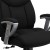 Flash Furniture GO-1534-BK-FAB-GG Big & Tall 400 lb. Black Fabric Executive Ergonomic Office Chair with Adjustable Arms addl-8