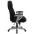 Flash Furniture GO-1534-BK-FAB-GG Big & Tall 400 lb. Black Fabric Executive Ergonomic Office Chair with Adjustable Arms addl-9