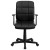 Flash Furniture GO-1691-1-BK-A-GG Mid-Back Black Quilted Vinyl Swivel Task Office Chair with Arms addl-10