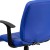 Flash Furniture GO-1691-1-BLUE-A-GG Mid-Back Blue Quilted Vinyl Swivel Task Office Chair with Arms addl-11