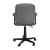 Flash Furniture GO-1691-1-GY-A-GG Mid-Back Gray Quilted Vinyl Swivel Task Office Chair with Arms addl-7