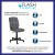 Flash Furniture GO-1691-1-GY-GG Mid-Back Gray Quilted Vinyl Swivel Task Office Chair addl-3